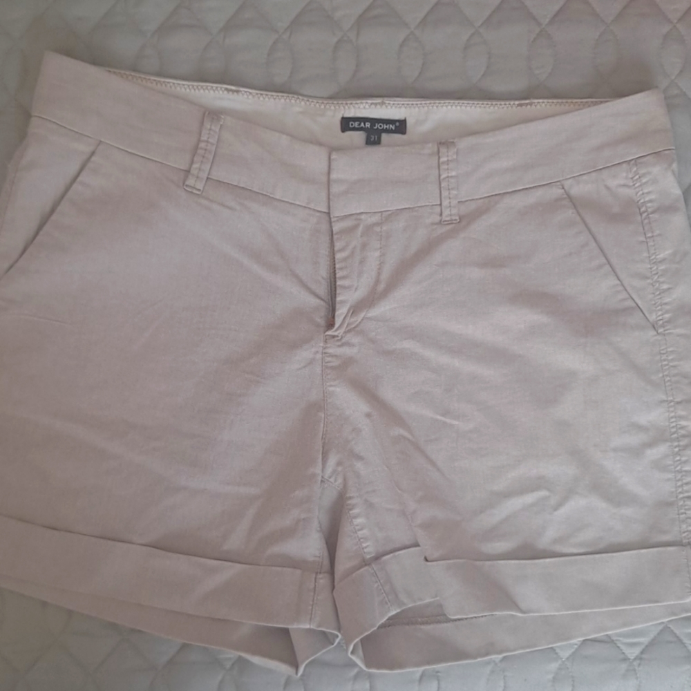 NWOT Dear John Cuffed Shorts